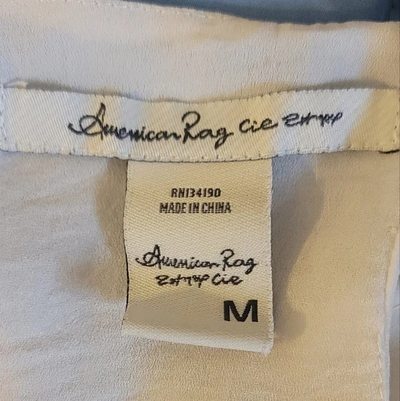 American Rag High-Low Layered Women's Top - Picture 4 of 5